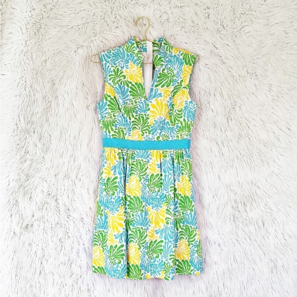 ELIZABETH McKay printed sleeveless dress